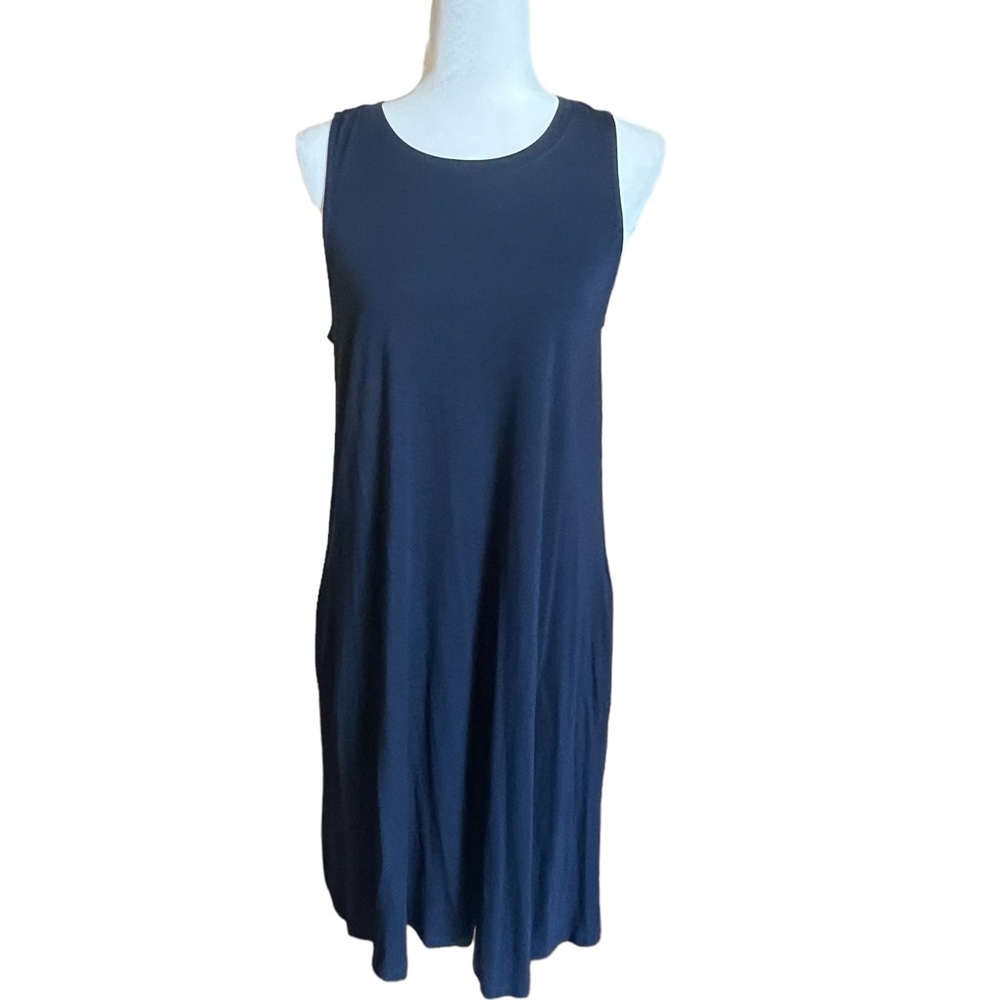 Time and Tru Casual Dress Navy M